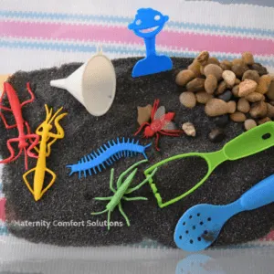 Bug Sensory bin