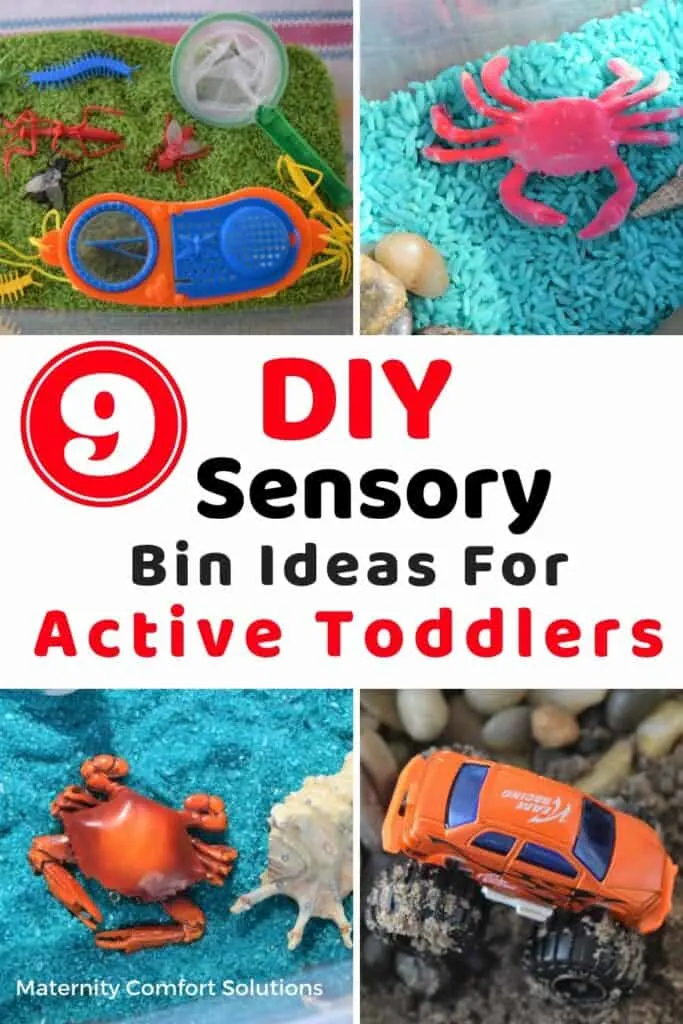 DIY sensory bins active toddlers