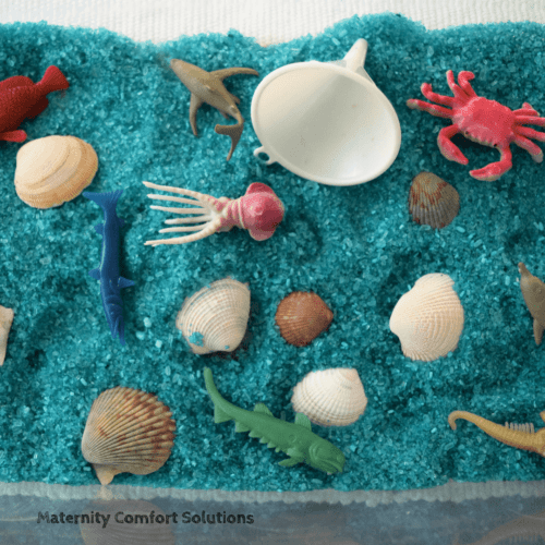 7 Easy Ocean Sensory Bins For Toddlers