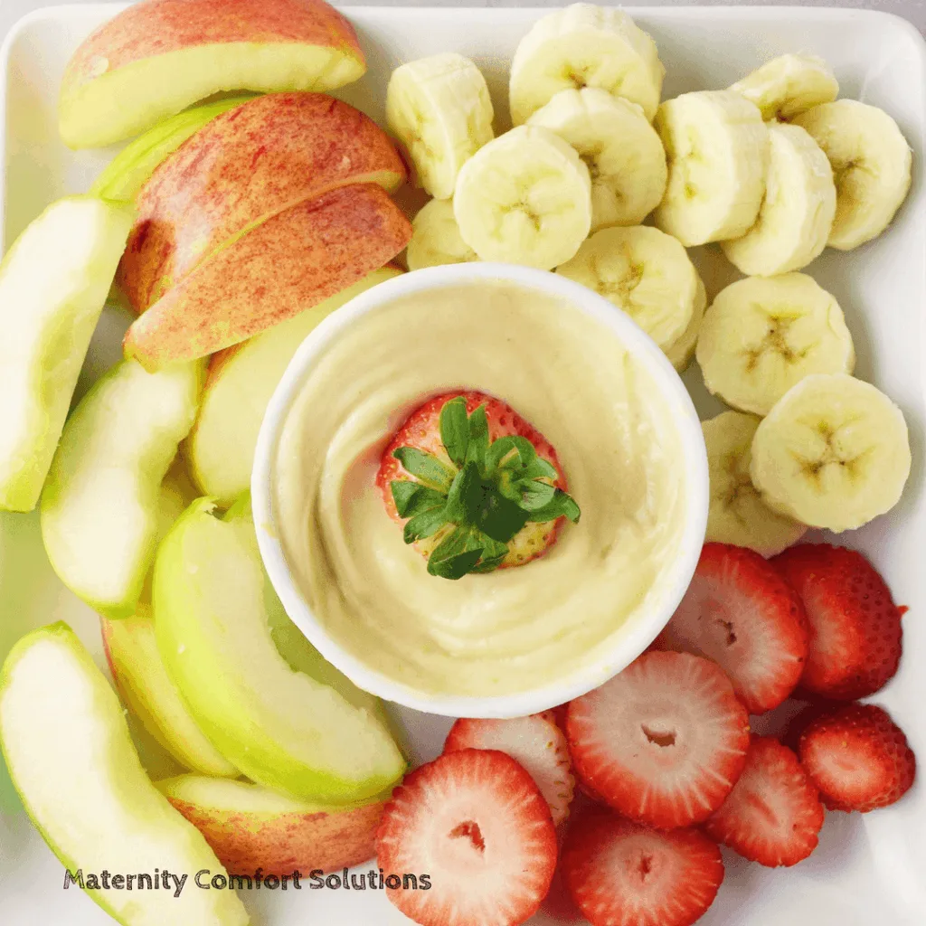 Fruit and Peanut Butter Dip