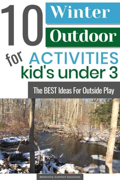 winter activities for toddlers outside