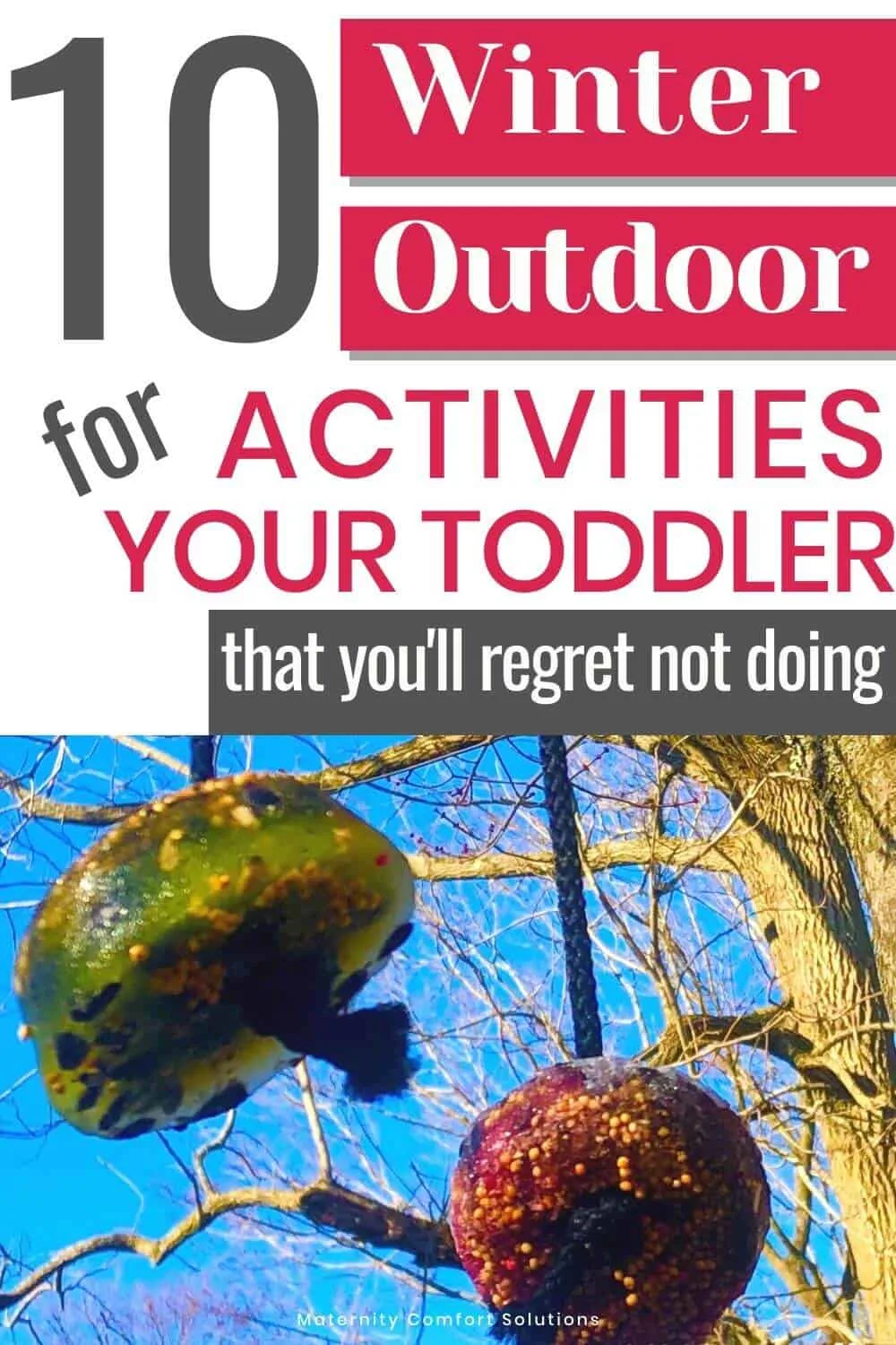 outdoor winter activities for toddlers
