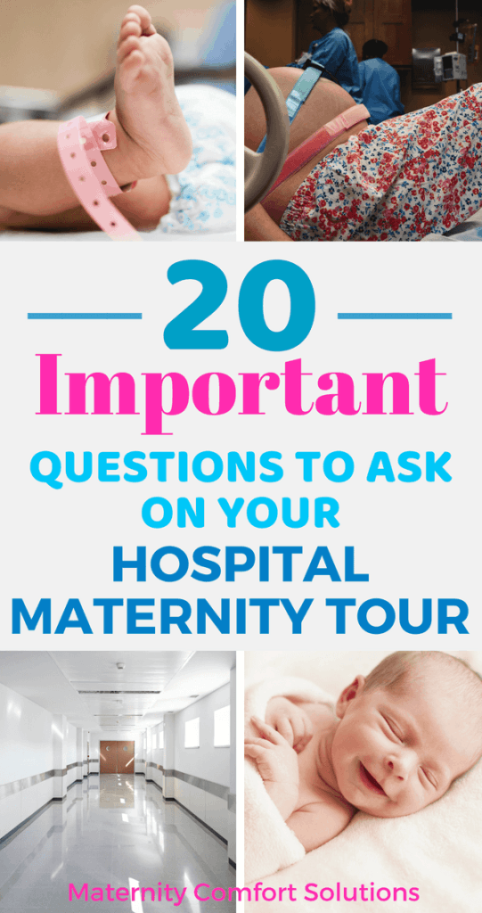 20 Questions To Ask on your hospital maternity tour