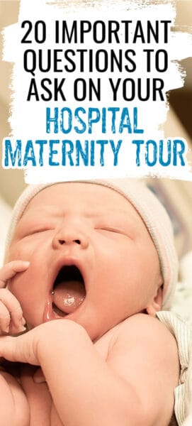 hospital maternity tour