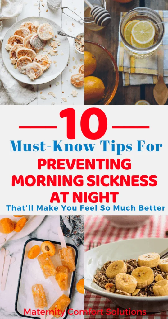 10 Must Know Tips For Preventing Morning sickness At Night