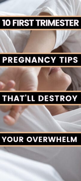 first trimester pregnancy tips