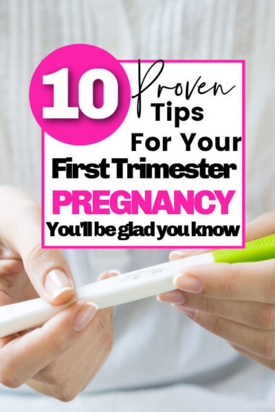 First trimester pregnancy tips