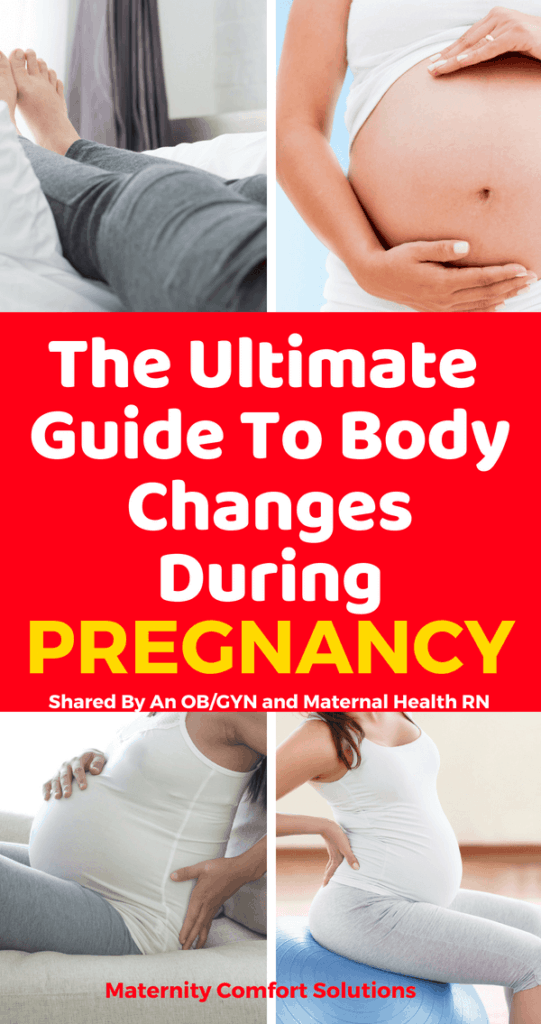 The Ultimate Guide To Body Changes During Pregnancy
