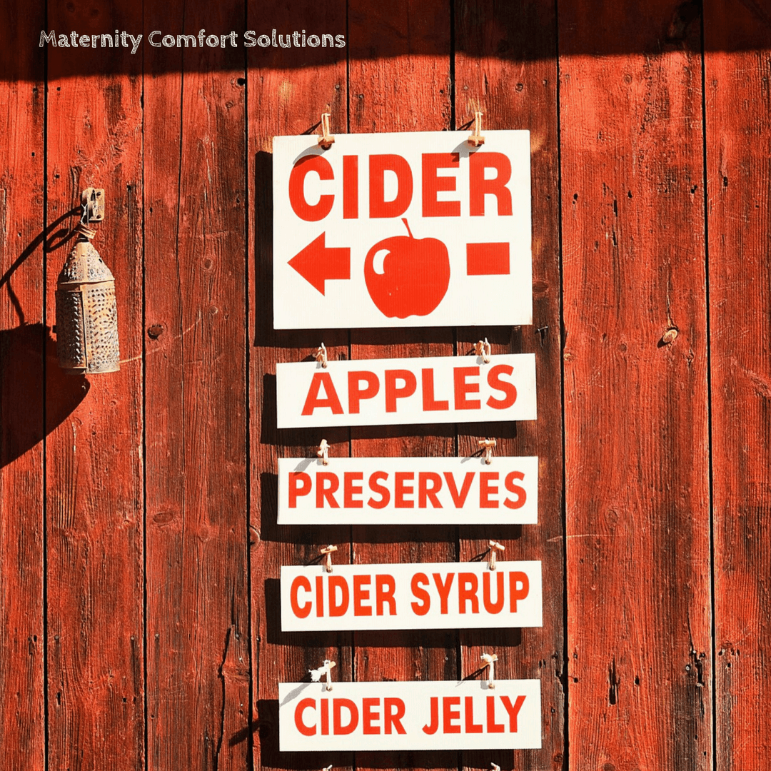 fall apple picking for toddlers