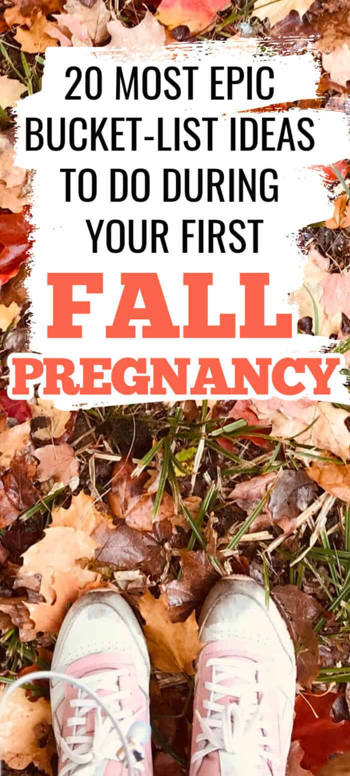 20 Fun Things To Do When Pregnant In The Fall