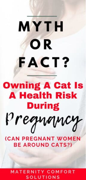 Can pregnant women be around cats?