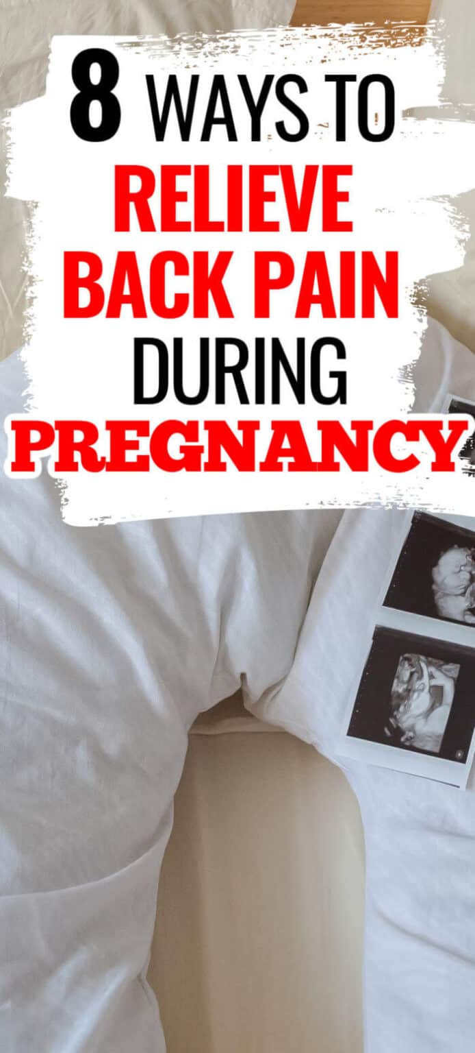 8 Ways To Relieve Pelvic And Low Back Pain During Pregnancy