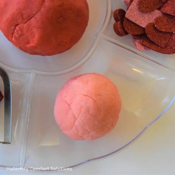 valentine's sensory play for toddlers