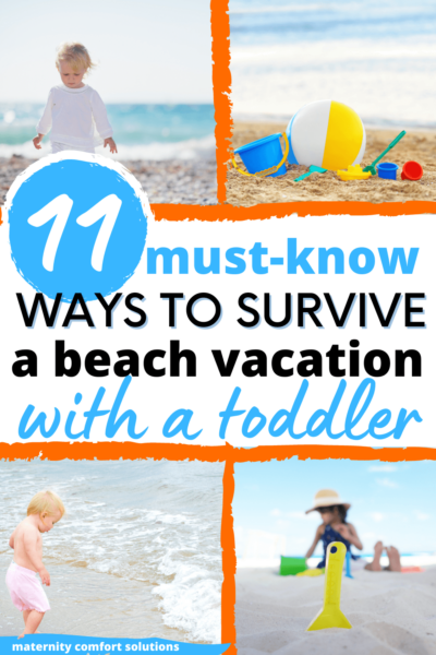 beach vacation with toddlers
