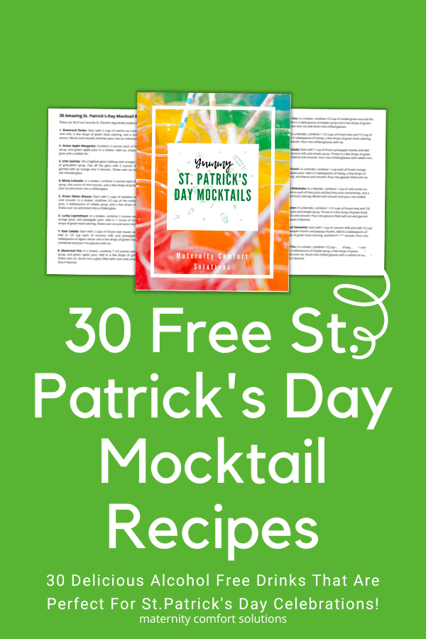 FREE St. Patrick's Day Mocktail Recipes