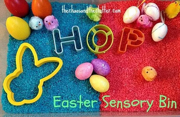 Easter Sensory Bin