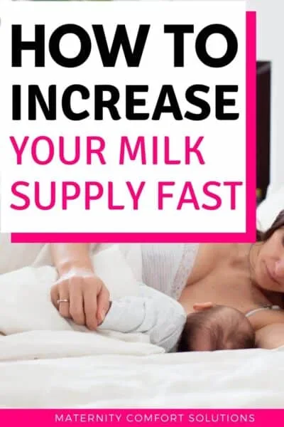 increase breast milk supply