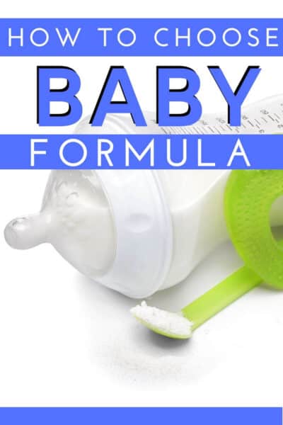how to choose the right baby formula