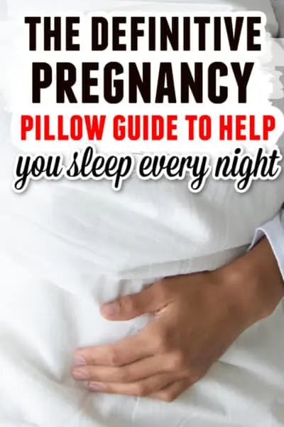 pregnancy pillow guide