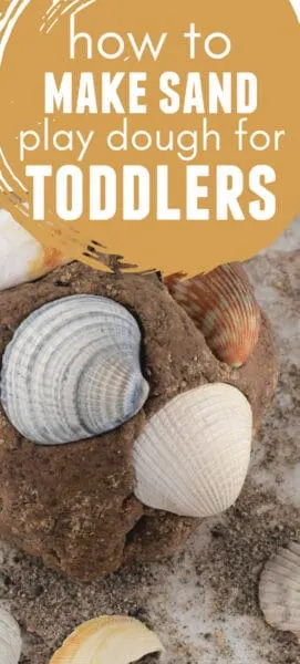 how to make sand playdough