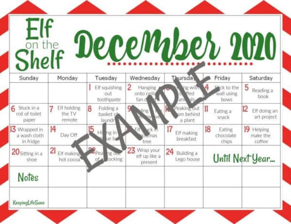 elf on the shelf ideas for toddlers