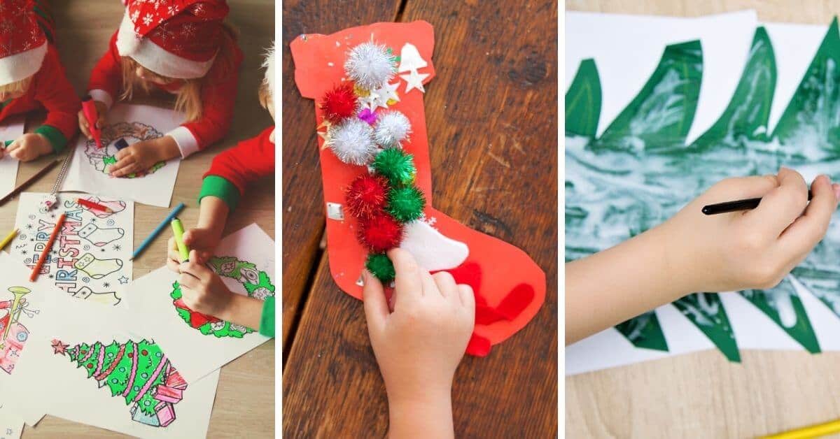 Download 12 Easy Christmas Crafts For Toddlers PSD Mockup Templates