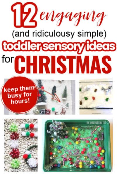 christmas sensory bins for toddlers