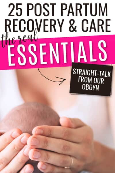 Postpartum care essentials
