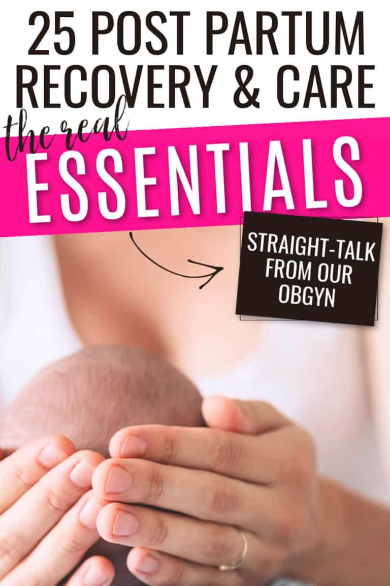 25 Postpartum Recovery Essentials For New Moms » Maternity Comfort