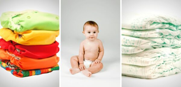 Choosing Cloth vs Disposable Diapers