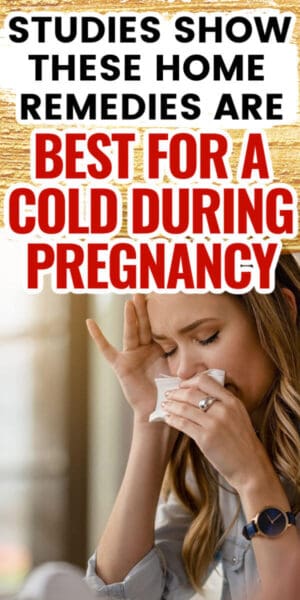 coping with a cold while pregnant