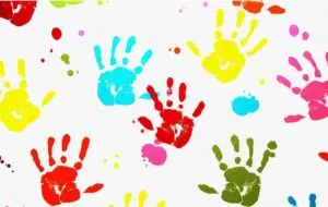 toddler hand print