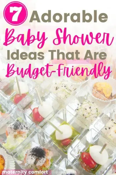 cheap baby shower ideas