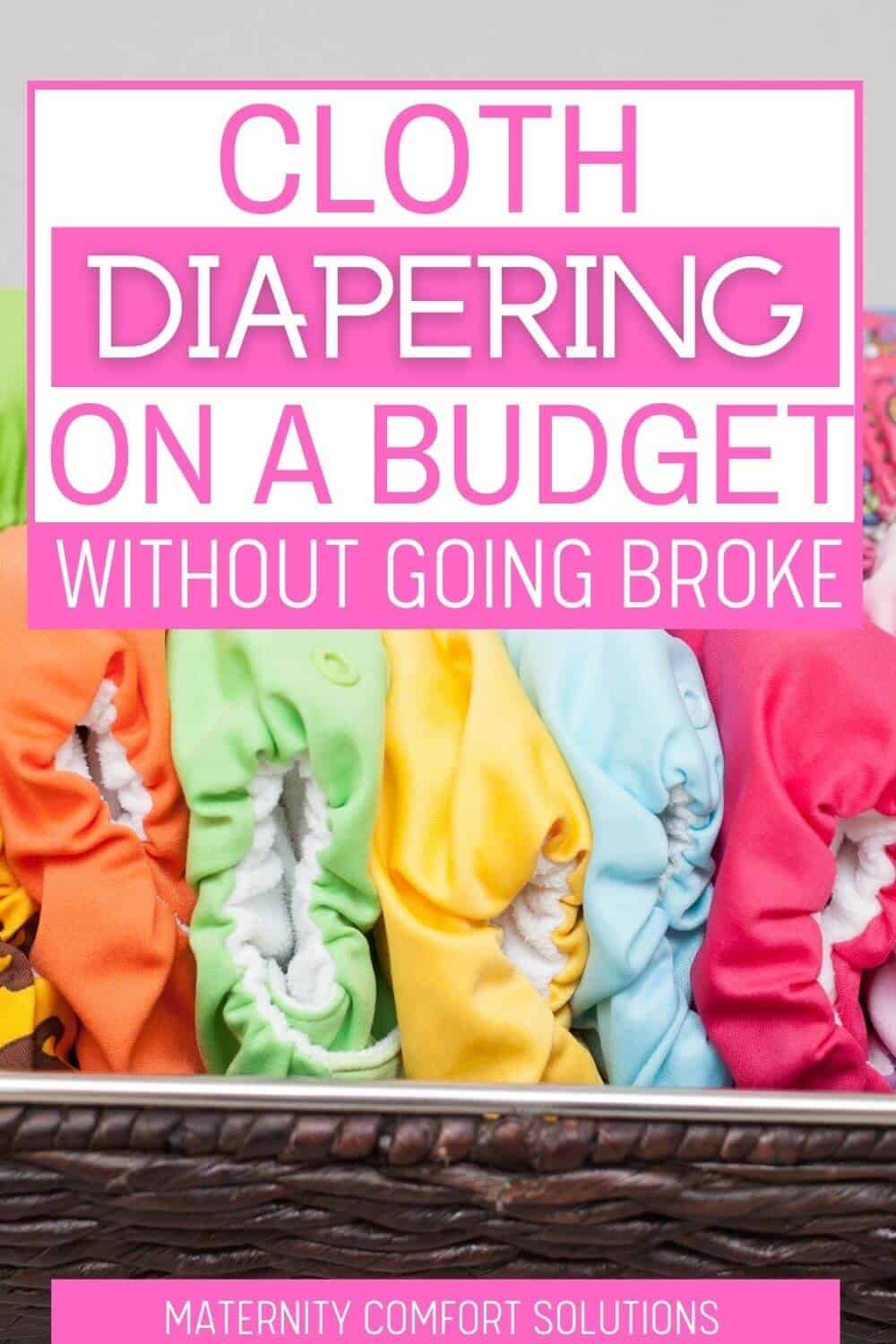 CLOTH DIAPERING ON A BUDGET