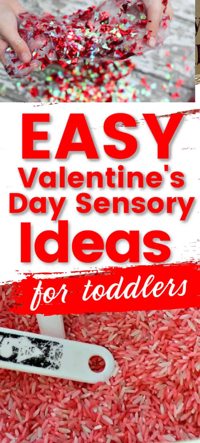 Valentine's Day Sensory Play for Toddlers