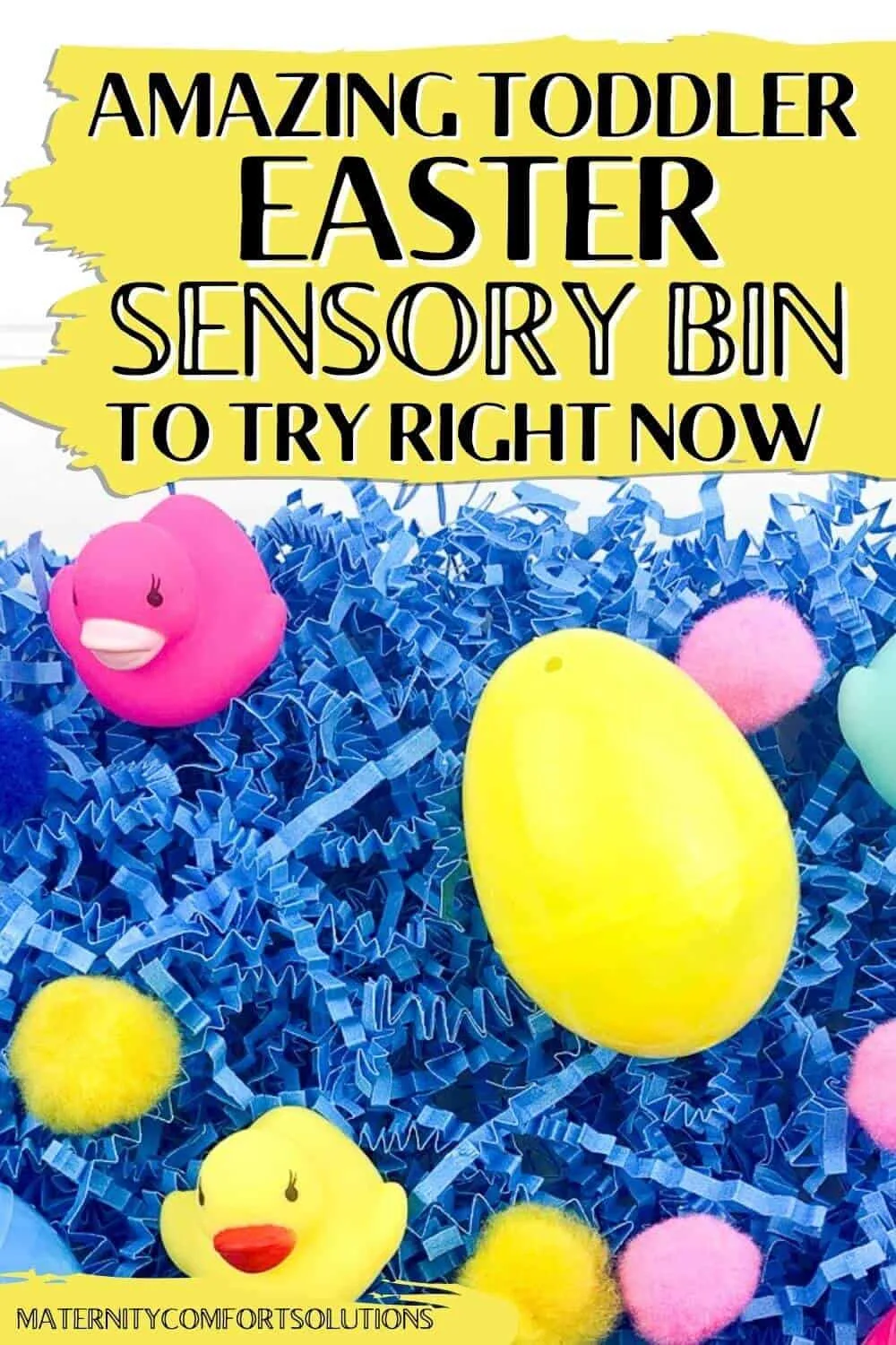 Amazing Toddler Easter Sensory Bin To Try Right Now