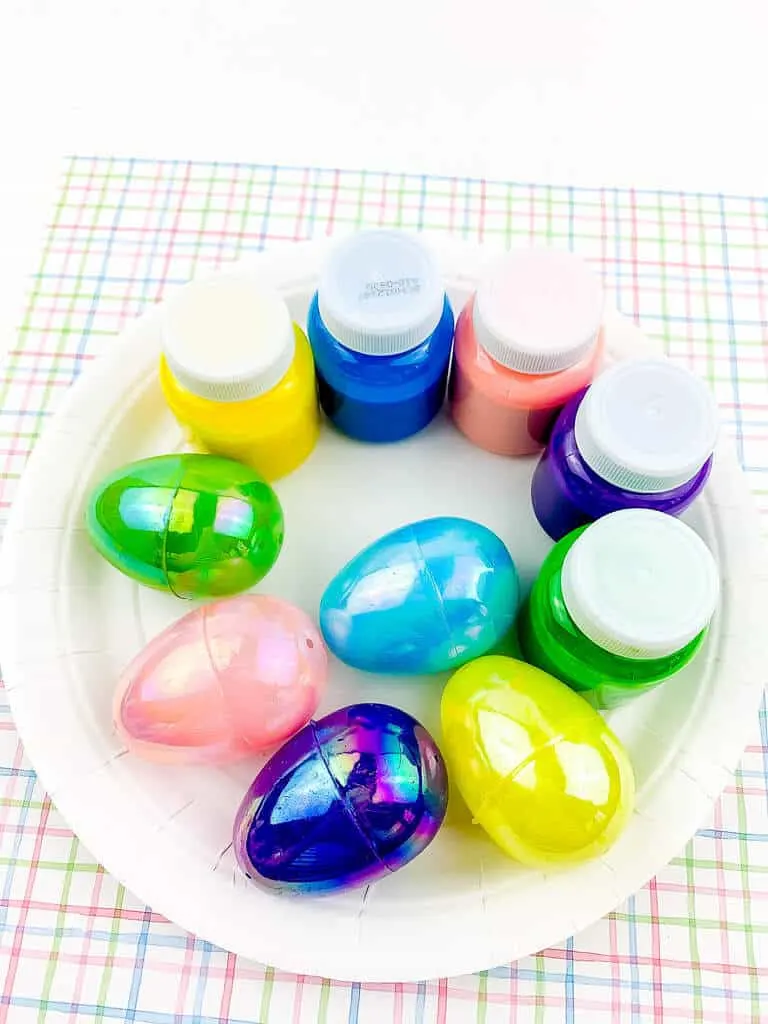 Easter Egg Printing For Toddlers