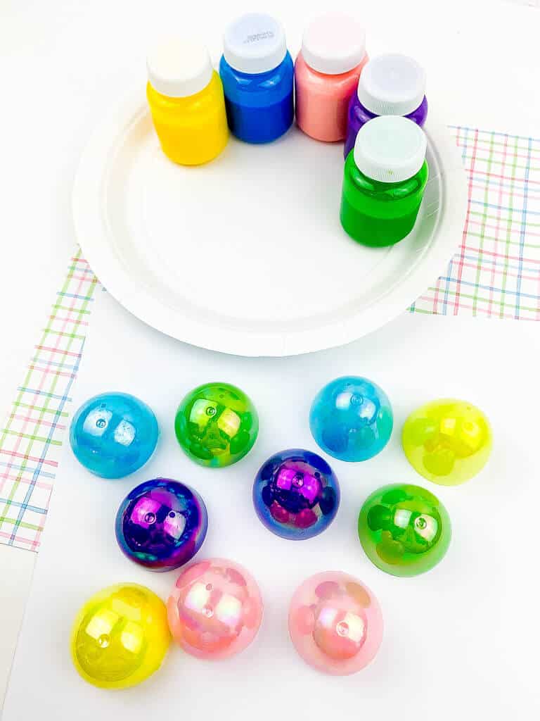 Easter Egg Printing For Toddlers