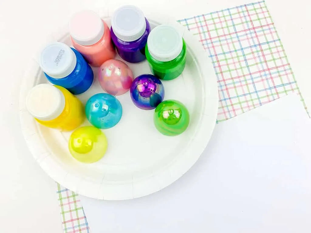 Easter Egg Printing For Toddlers