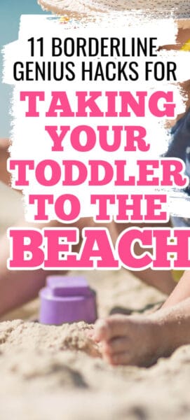 toddler beach tips