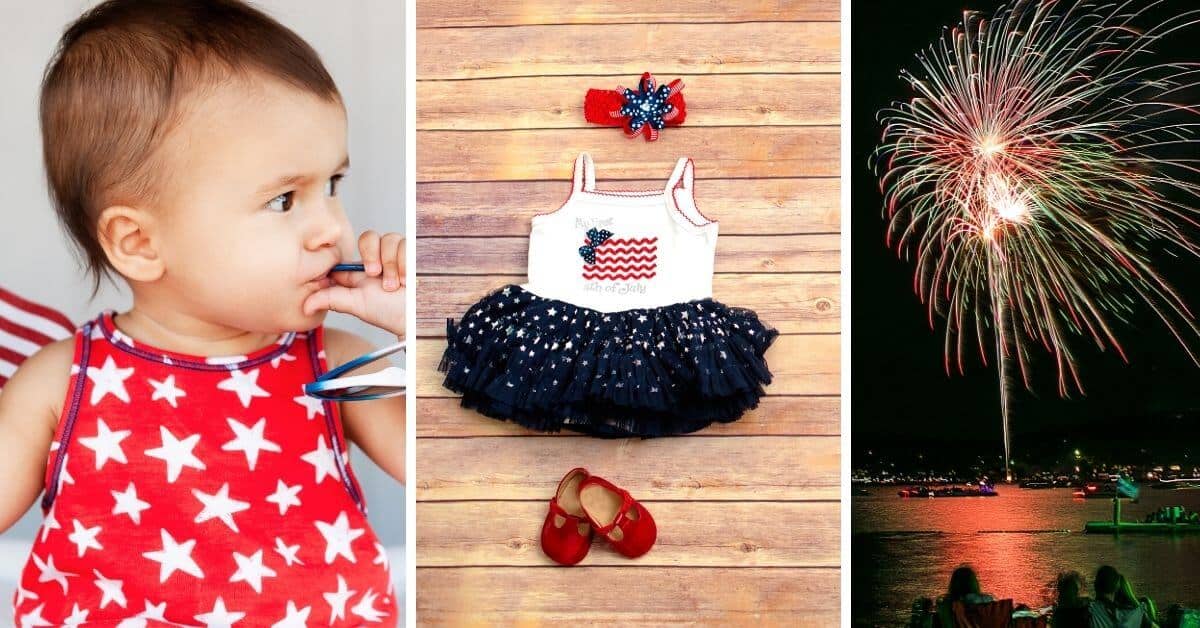 baby's first fourth of July