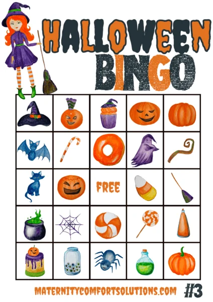 Free Halloween Bingo Printable For Toddlers