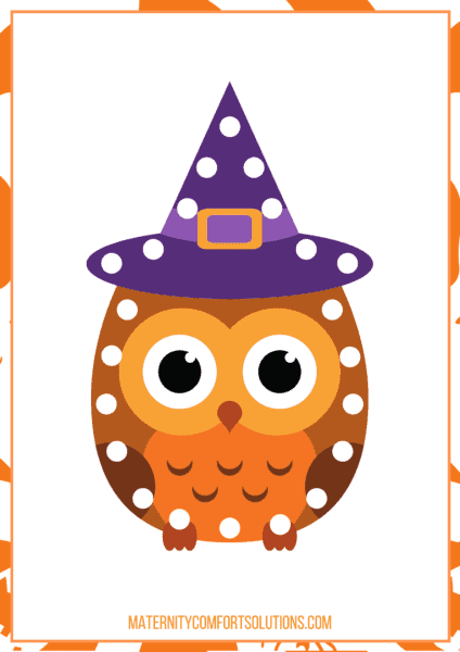 Halloween Lacing Cards For Toddlers