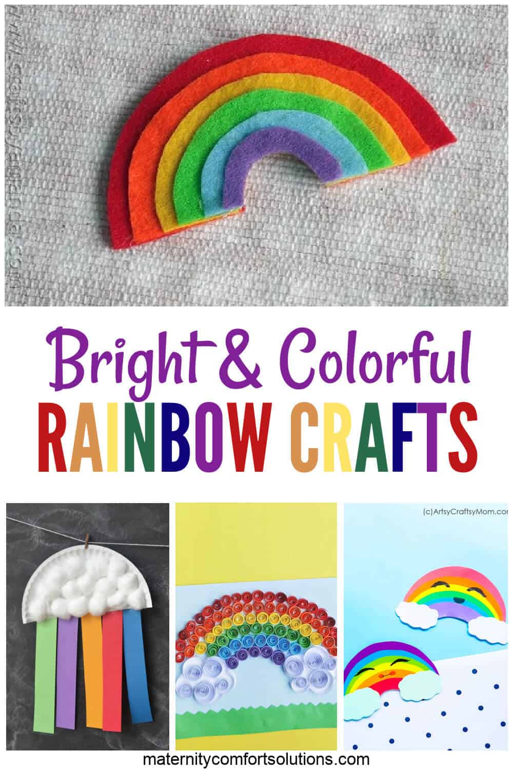 rainbow crafts for toddlers