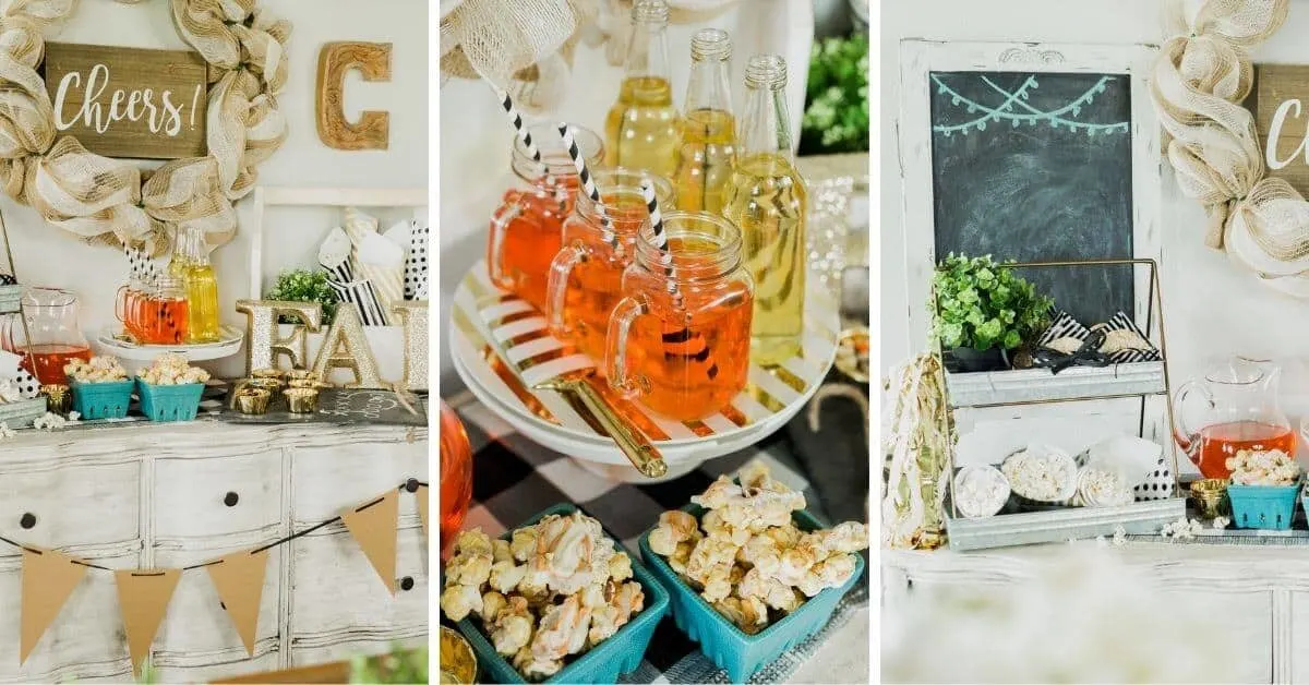 fall baby shower ideas