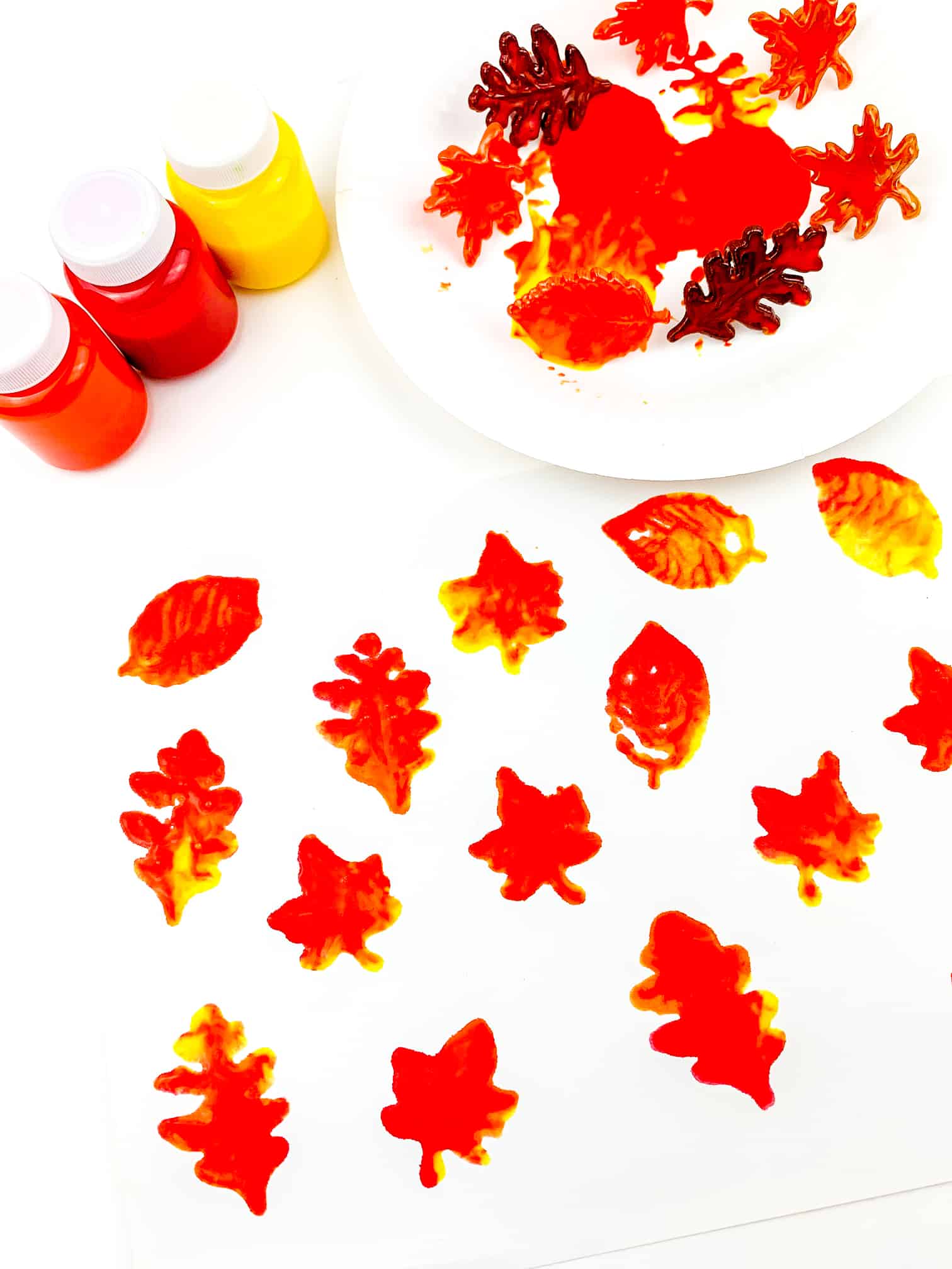 Genius Fall Leaf Stamping Craft For Toddlers [2023]