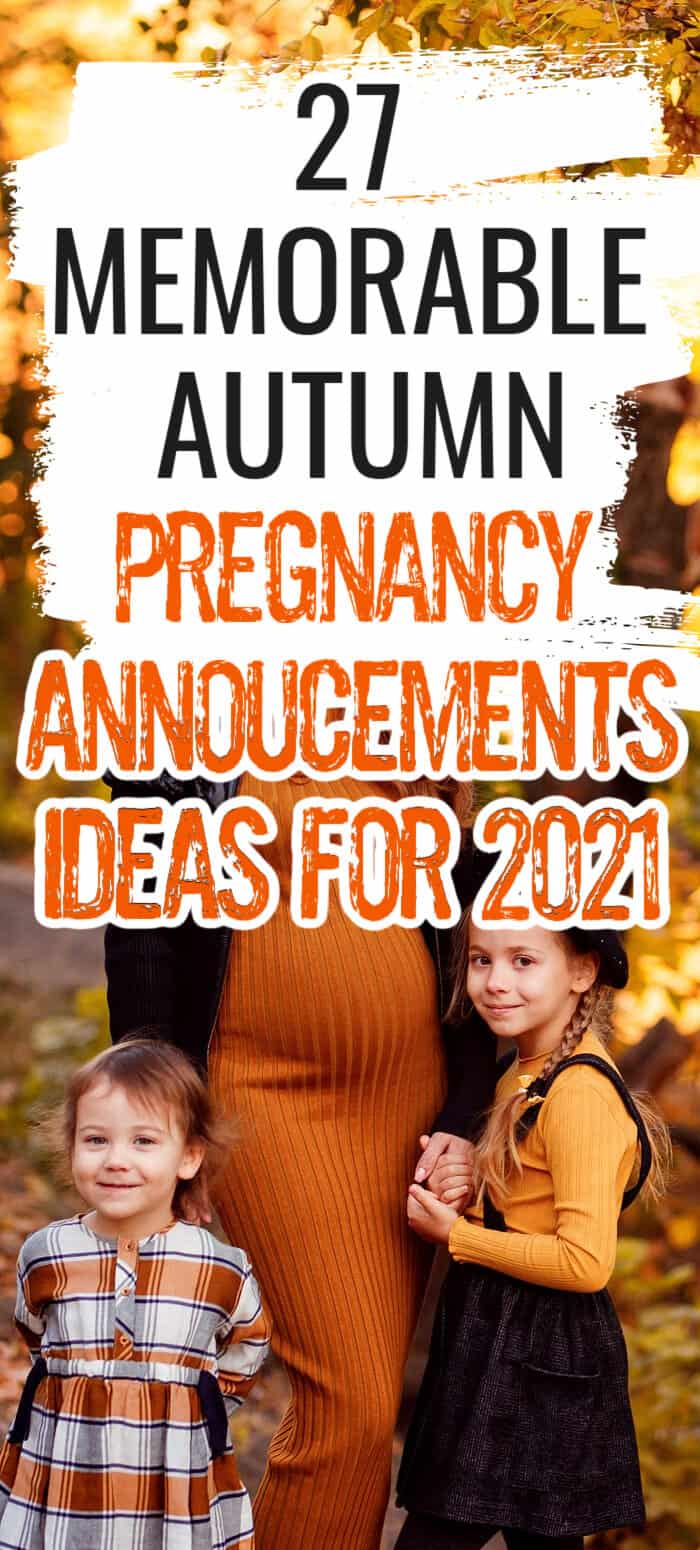 fall baby announcements 