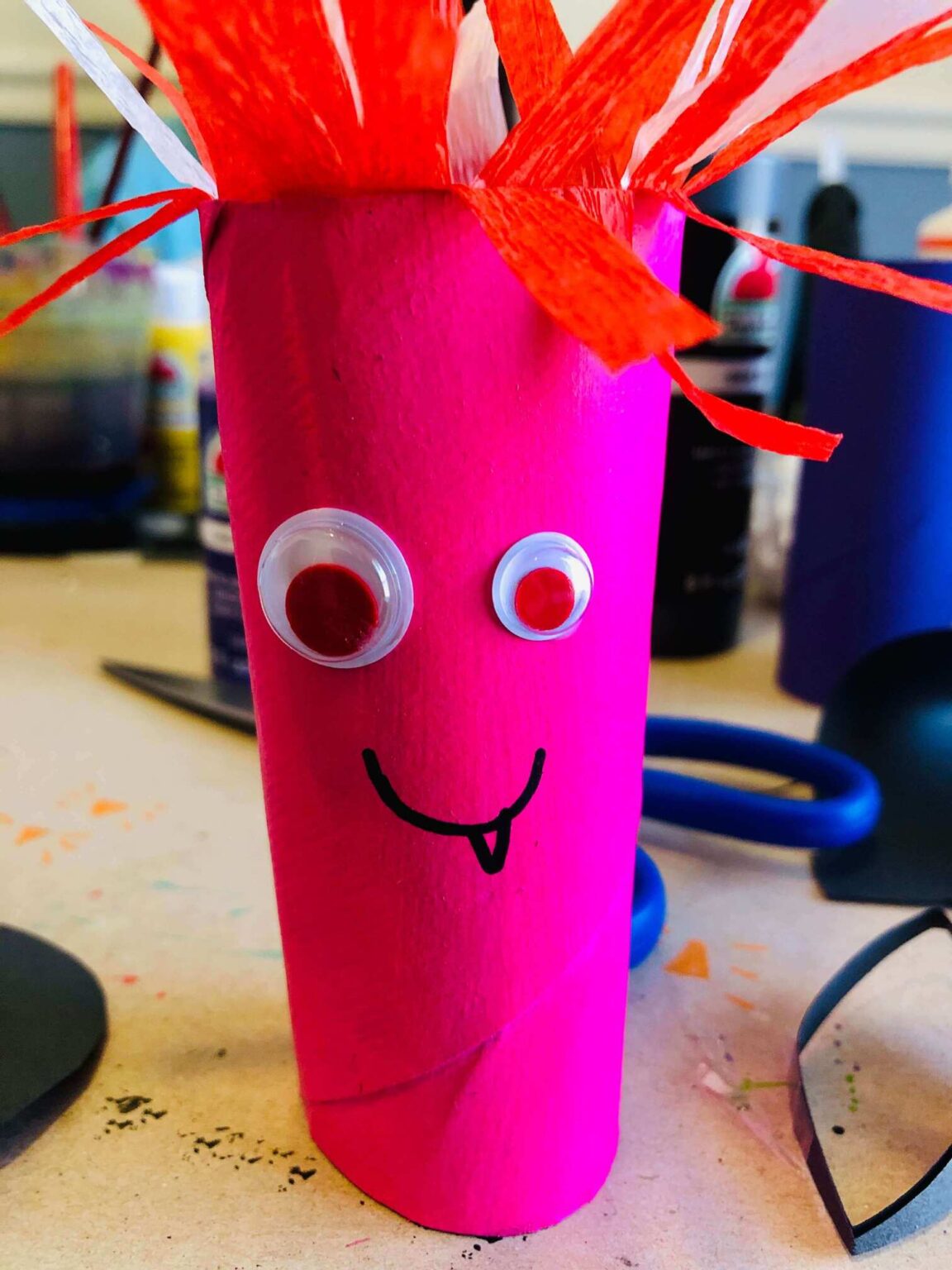 Spooky Toilet Paper Roll Halloween Monsters