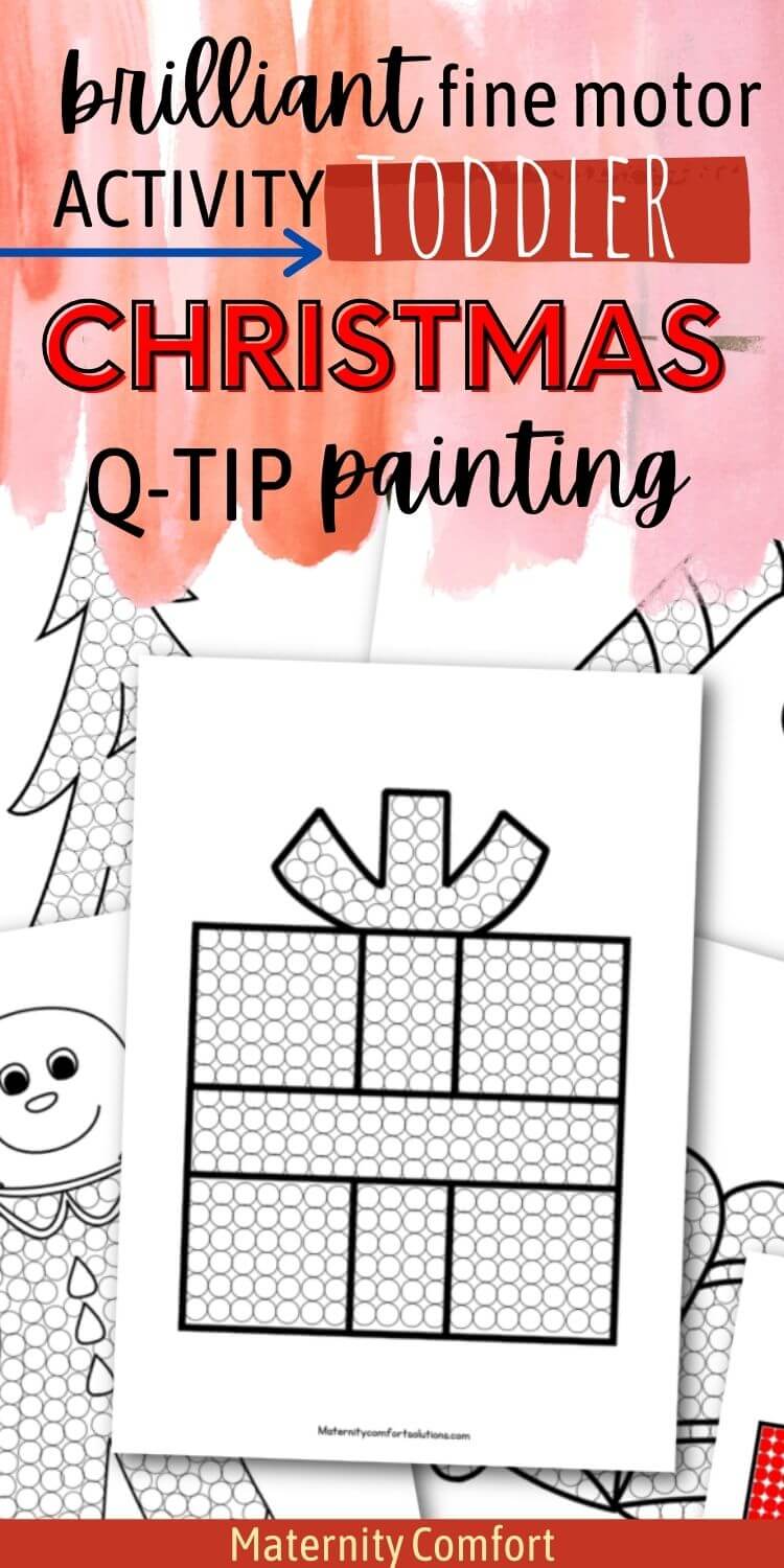 Brilliant Christmas QTip Painting For Toddlers [2023]