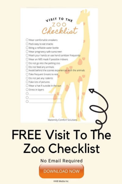 zoo visit checklist